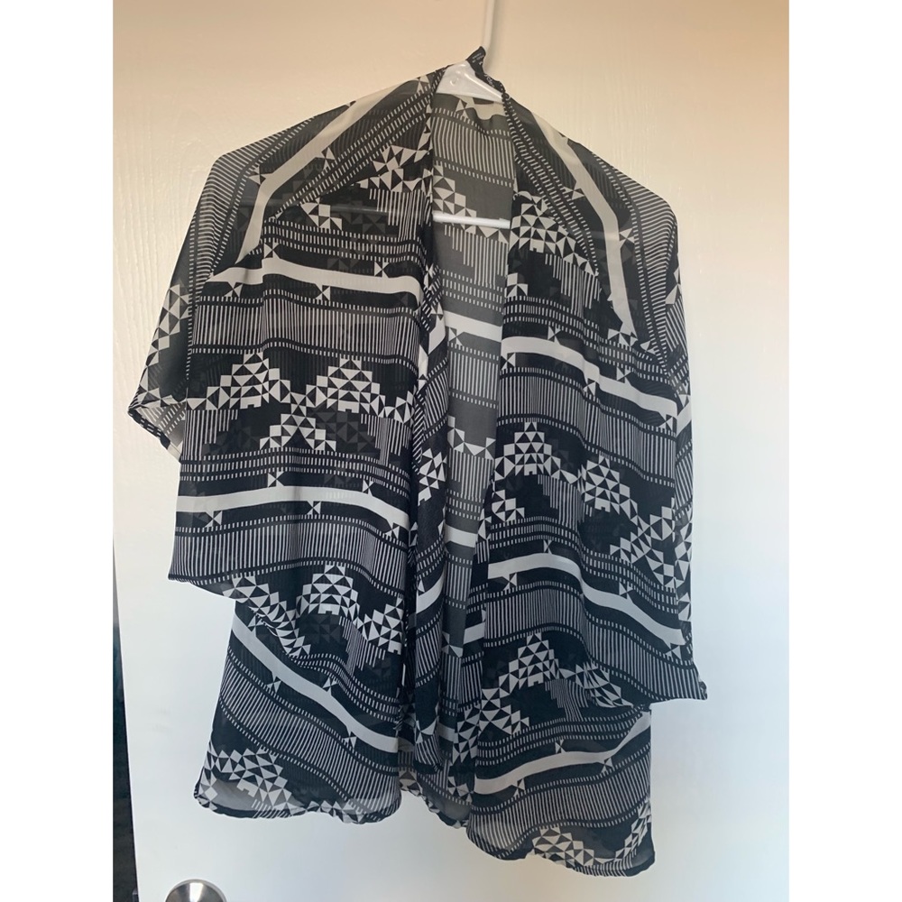 TJ Maxx | Black and White Kimono